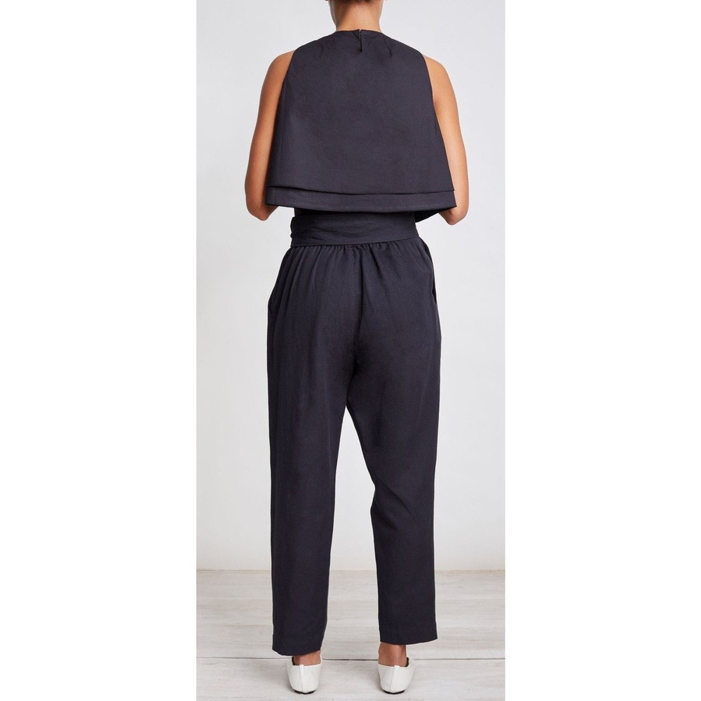 Apiece Apart Isa Wrap Pant Linen Cotton Blend Tie Waist Relaxed Trouser Size 4 - Picture 13 of 16